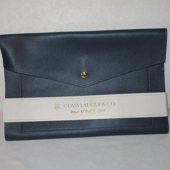 Glass Ladder & CO Office Glass Ladder Co Megan Portfolio Clutch Xl